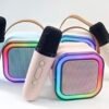 Screenshot Mini Portable Blue-Tooth Karaoke Speaker with Wireless Microphone & lights. Best Gift for kids