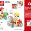 Electric STUNT Tricycle Cartoon Little Boy Light Up Toy
