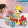 Electric STUNT Tricycle Cartoon Little Boy Light Up Toy