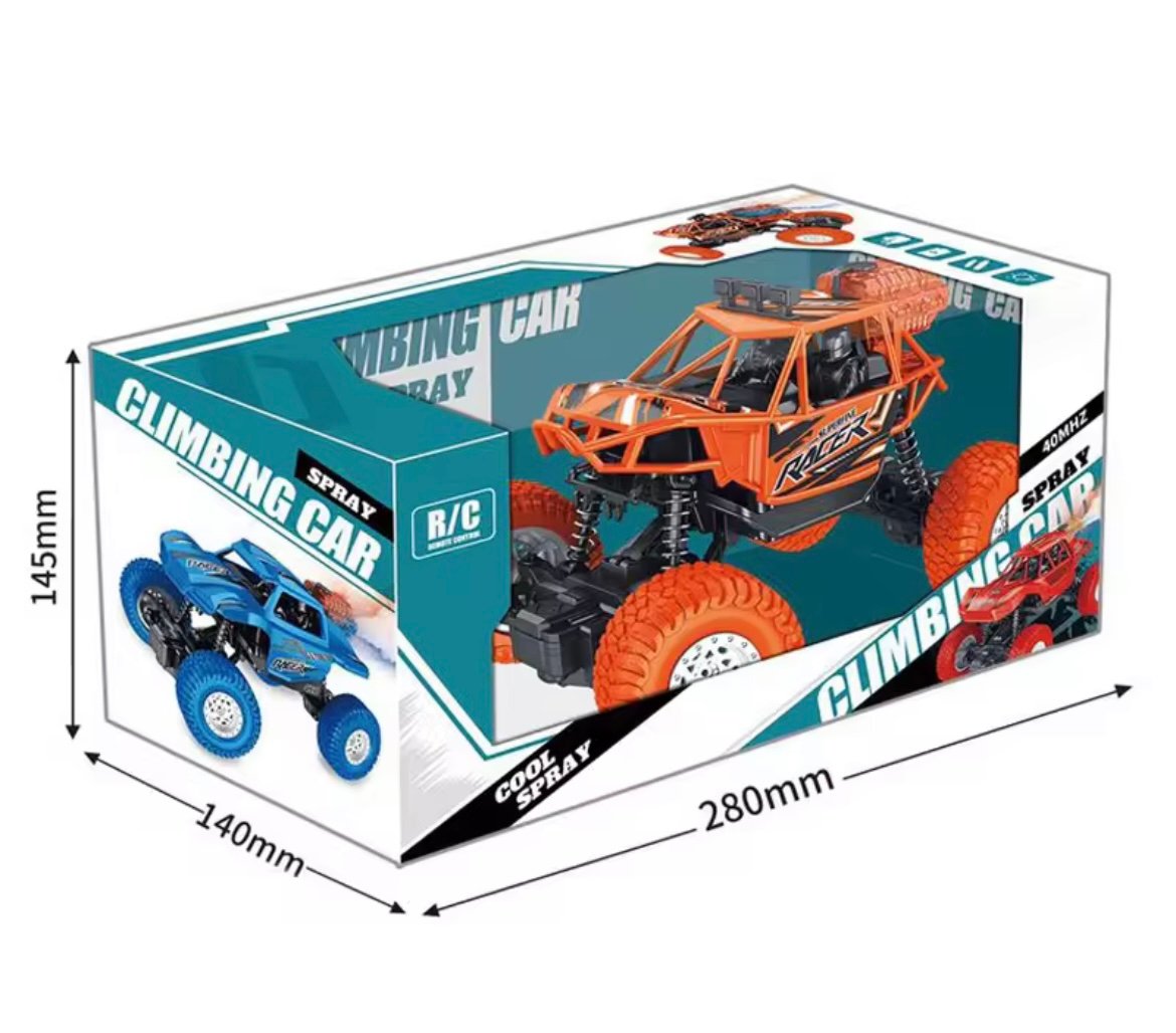 RC Climbing SMOKE CAR, RECHARGEABLE REMOTE CONTROL CAR FOR KIDS - Image 9