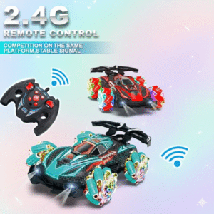 Hot F1 Drift RC Car With Led Lights Music 2.4G ,SPRAY STUNT CAR