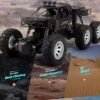 RC Monster truck with 6 wheels and smoke
