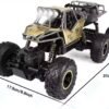 RC Monster truck with 6 wheels and smoke
