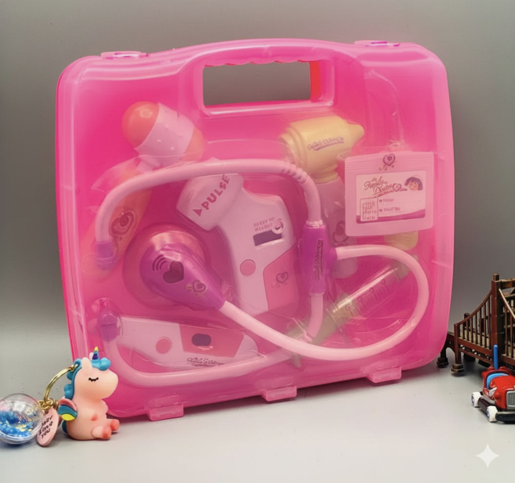 Kids Doctor Playset with Electronic Stethoscope - Image 5
