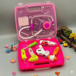 Kids Doctor Playset with Electronic Stethoscope