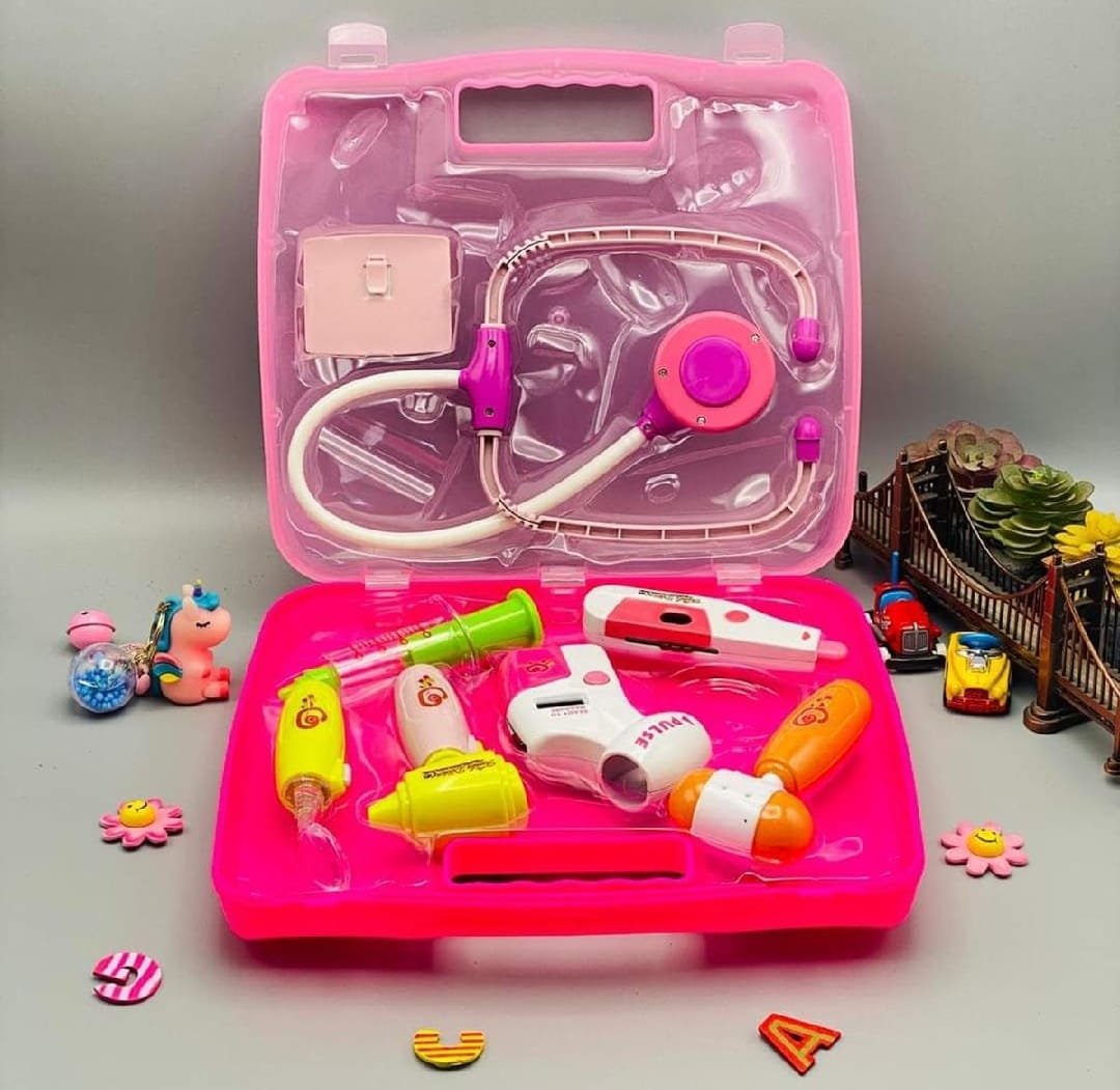 Kids Doctor Playset with Electronic Stethoscope