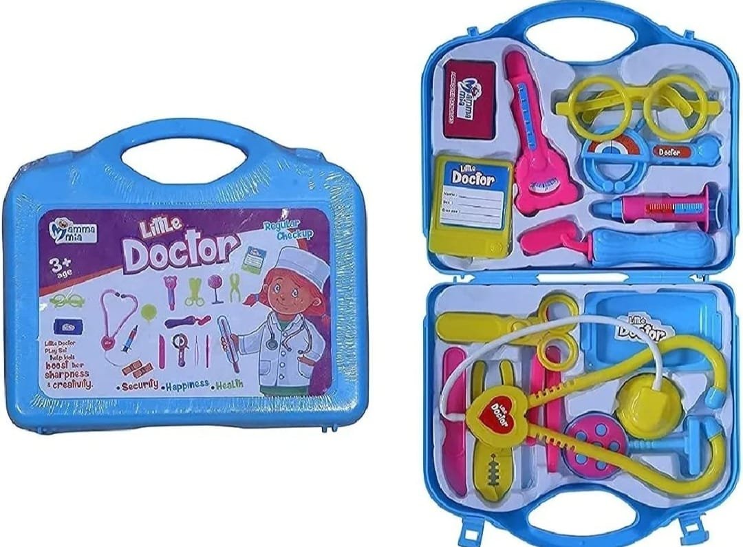 Doctor Play Set with Foldable Suitcase
