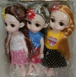 Beautiful Doll Set of 3