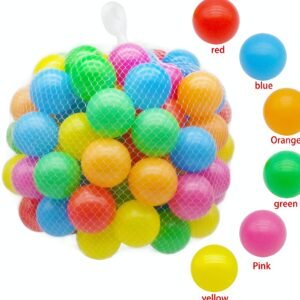 Colourfull Soft Balls Pack of 50