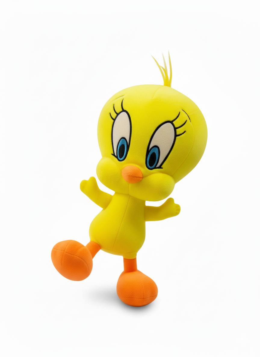 Premium Tweety Bird Soft Toy – Imported from China | Ultra-Soft Plush (Best Quality) - Image 3