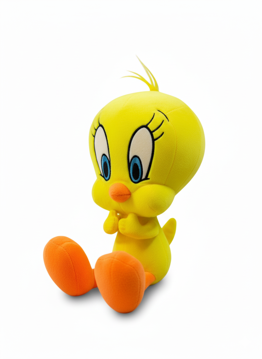 Premium Tweety Bird Soft Toy – Imported from China | Ultra-Soft Plush (Best Quality) - Image 2