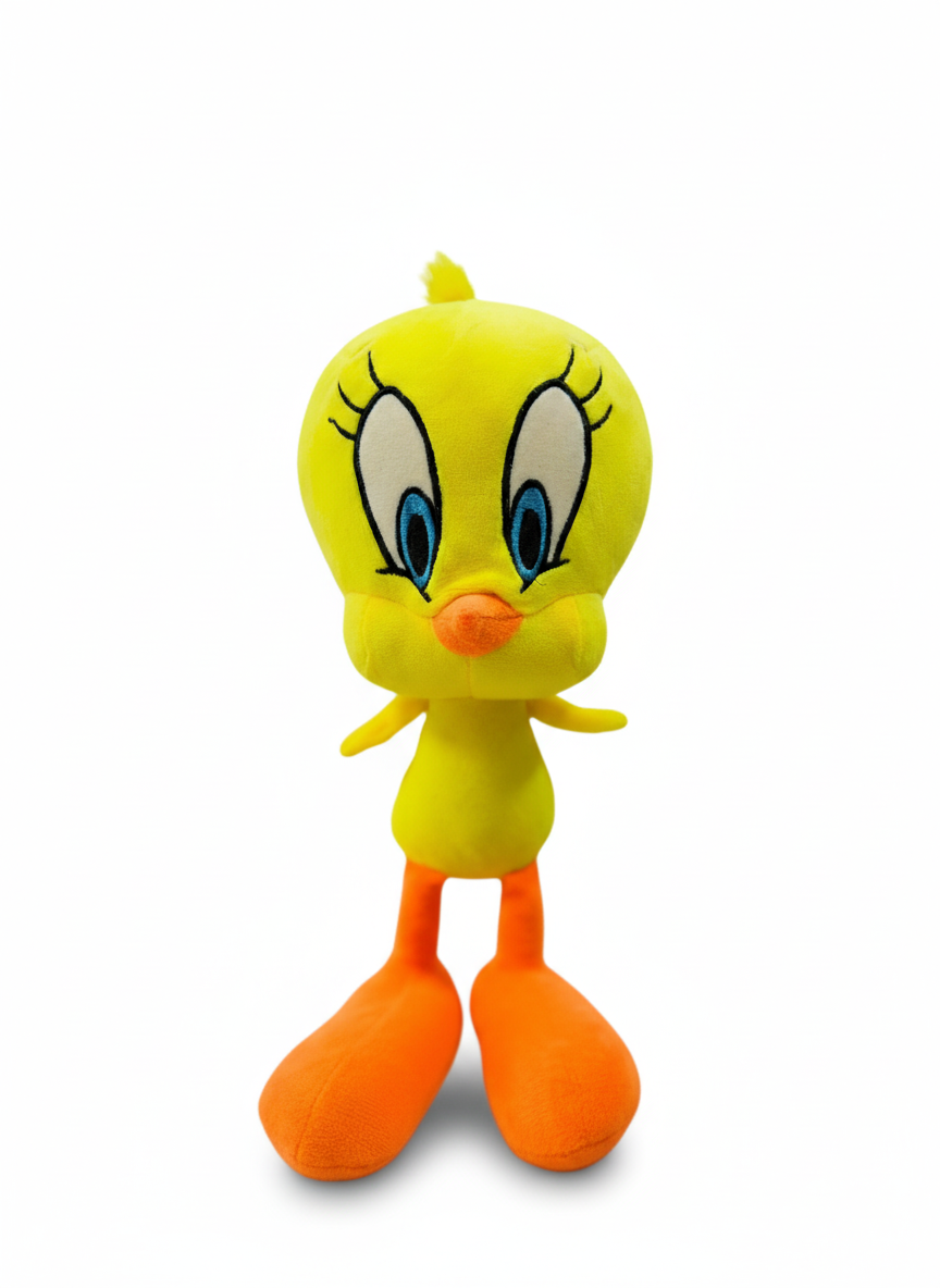 Premium Tweety Bird Soft Toy – Imported from China | Ultra-Soft Plush (Best Quality)