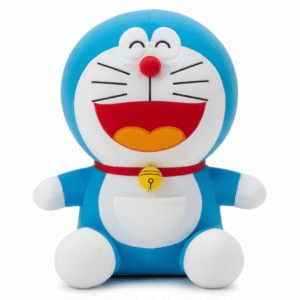 Doraemon Soft Plush Toy – Big Smiling Cuddle Character for Kids