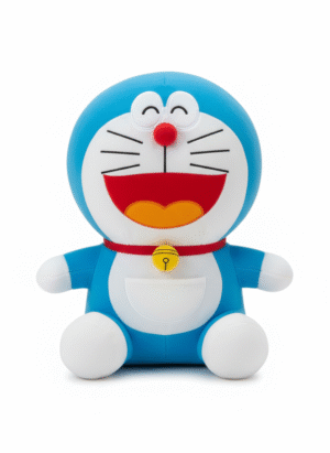Doraemon Soft Plush Toy – Big Smiling Cuddle Character for Kids