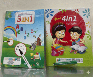 Write & Book  and 4in1 Reusable Activity Books for Kids