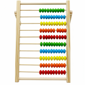 Rainbow Wooden Abacus – Classic Counting Toy for Smart Early Learning