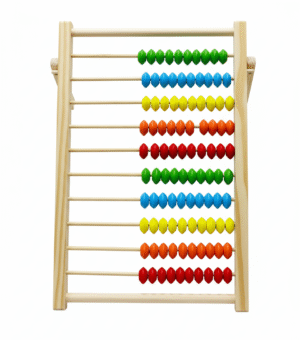Rainbow Wooden Abacus – Classic Counting Toy for Smart Early Learning