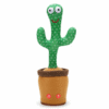 Dancing Talking Cactus Toy – Singing, Mimicking & Light-Up Fun Buddy for Kid