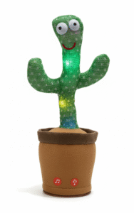 Dancing Talking Cactus Toy – Singing, Mimicking & Light-Up Fun Buddy for Kid