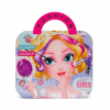 Fashion Beauty Makeup Kit for Girls – Pretend Play Cosmetic Set with Carry Case