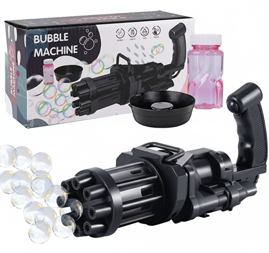 Kids Bubble Gun | Toys Summer Soap Water Bubble Gun