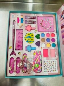 Premium Dreamy Princess Beauty Set – Magical Unicorn Castle Makeup Kit for Kids