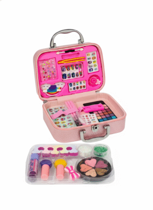2 in 1 Beauty Makeup Kit Bag Toy for Kids | Unicorn cosmetic kit