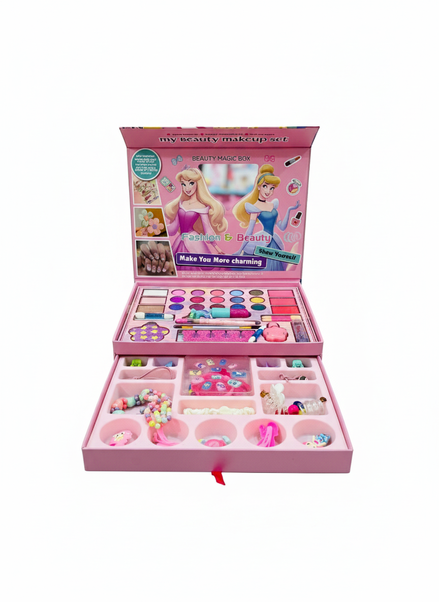Princess Dream Makeup & Accessory Set – Magical Beauty Kit for Kids - Image 2