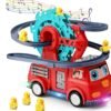 IMG_3781 Rail Car Duck Swivel Slide Toy for Kids