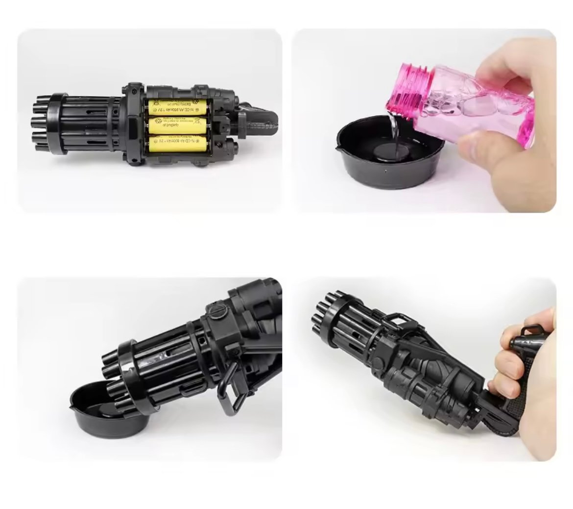 Kids Bubble Gun | Toys Summer Soap Water Bubble Gun - Image 7