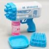 2-in-1 Bazooka Boom Feast Bubble Gun Perfect Party Gift for Kids Space Rocket