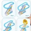 Musical Duck Track Set Toy for Kids | Automatic Slide with Music & Flashing Lights With 3 Ducks