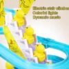 Musical Duck Track Set Toy for Kids | Automatic Slide with Music & Flashing Lights With 3 Ducks