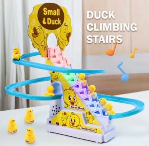 Screenshot Musical Duck Track Set Toy for Kids | Automatic Slide with Music & Flashing Lights With 3 Ducks