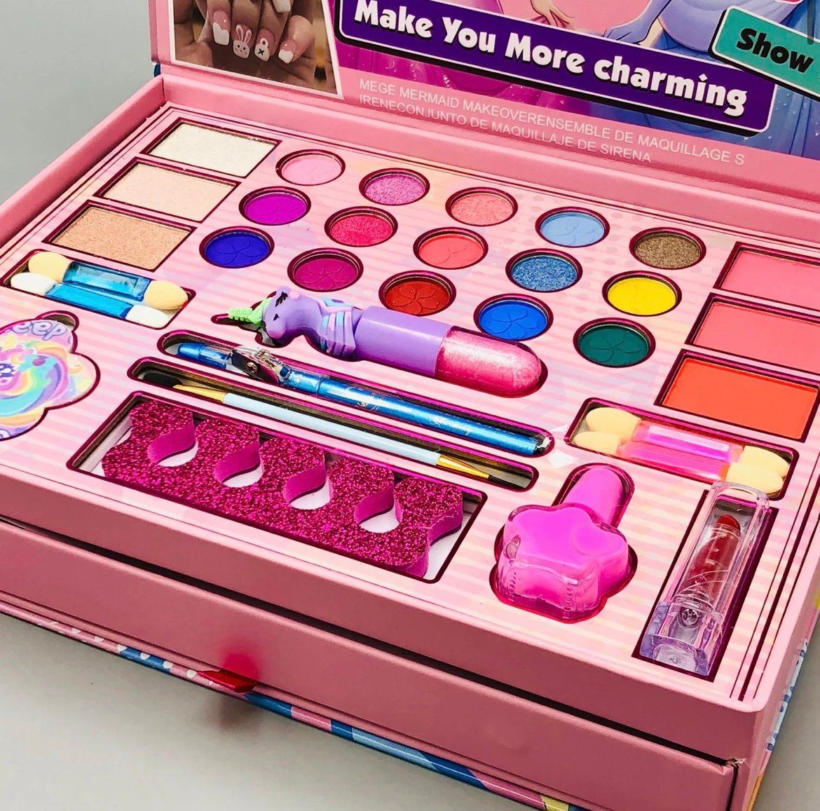 Princess Dream Makeup & Accessory Set – Magical Beauty Kit for Kids - Image 4