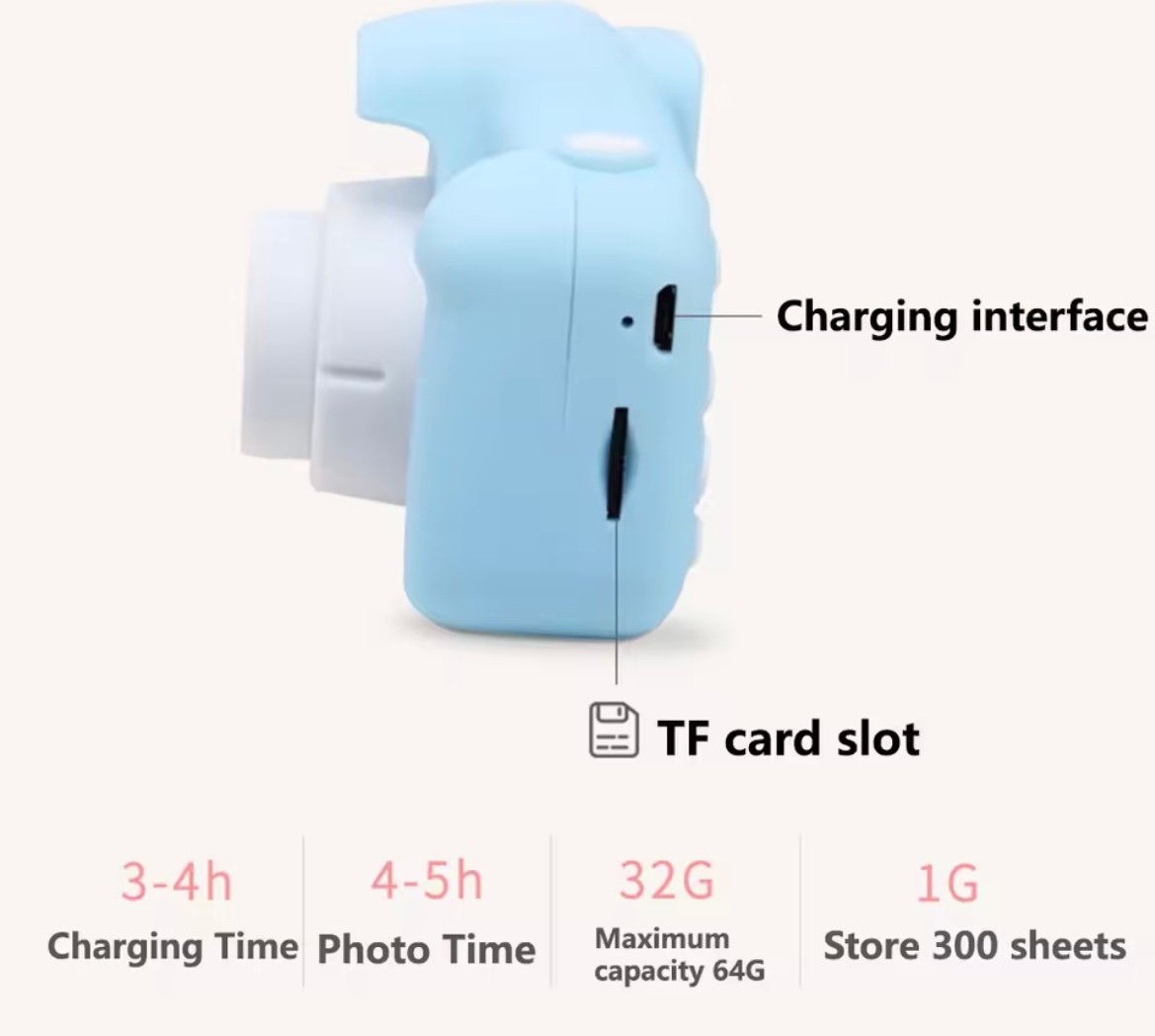 Smart Kids Digital Camera – HD Photo, Video & Built-In Games Fun Camera for Children - Image 5