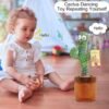 Dancing Talking Cactus Toy – Singing, Mimicking & Light-Up Fun Buddy for Kid