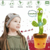 Dancing Talking Cactus Toy – Singing, Mimicking & Light-Up Fun Buddy for Kid