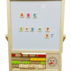 5 in 1 Wooden Learning Board for Kid Magnetic Alphabet, Numbers & Abacus Educational Set