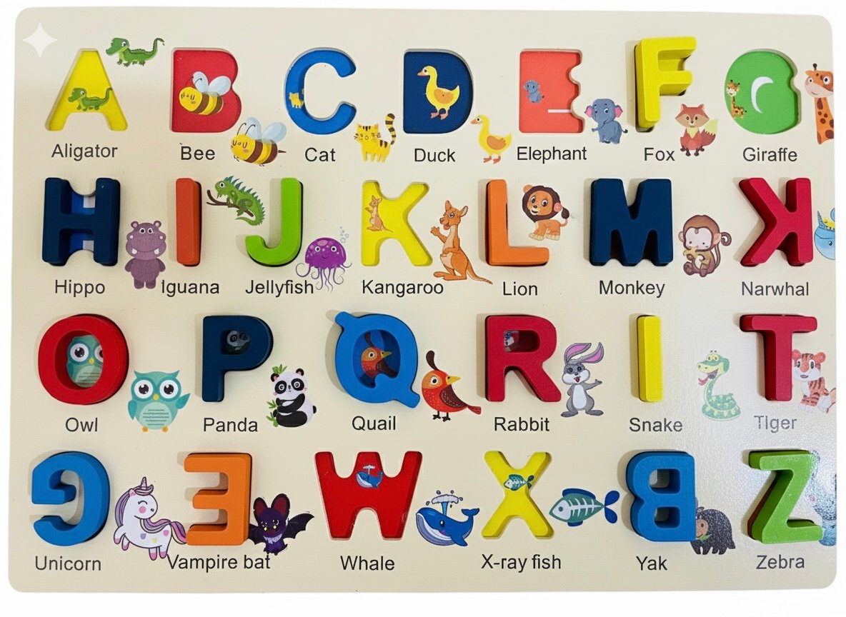 Animal Alphabet Magnetic Board – Fun A to Z Learning Toy for Little Explorers - Image 4