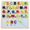 Animal Alphabet Magnetic Board – Fun A to Z Learning Toy for Little Explorers