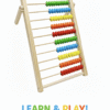 Rainbow Wooden Abacus – Classic Counting Toy for Smart Early Learning