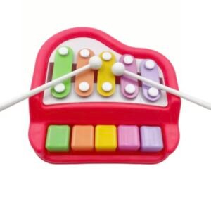Rainbow Xylophone Piano – Colorful Musical Toy with Mallets for Kids