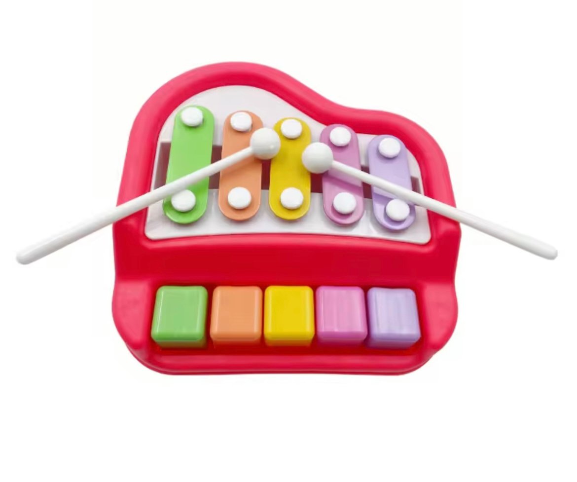 Rainbow Xylophone Piano – Colorful Musical Toy with Mallets for Kids