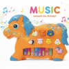 Musical Horse Cartoon Piano – Fun Animal Sound Keyboard for Kids