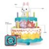 Screenshot Rotating Bunny Birthday Cake Toy – Musical Light-Up Celebration for Kids