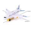 Musical Light-Up Airplane Toy – Rotating Jet with Sound & Motion