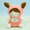 Dreamy Doll Plush Toy in Pink Hood – Super Soft, Cute & Perfect Gift for Kids