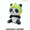 Green Hood Panda Plush Toy – Adorable, Soft & Perfect Hug Buddy for Kids