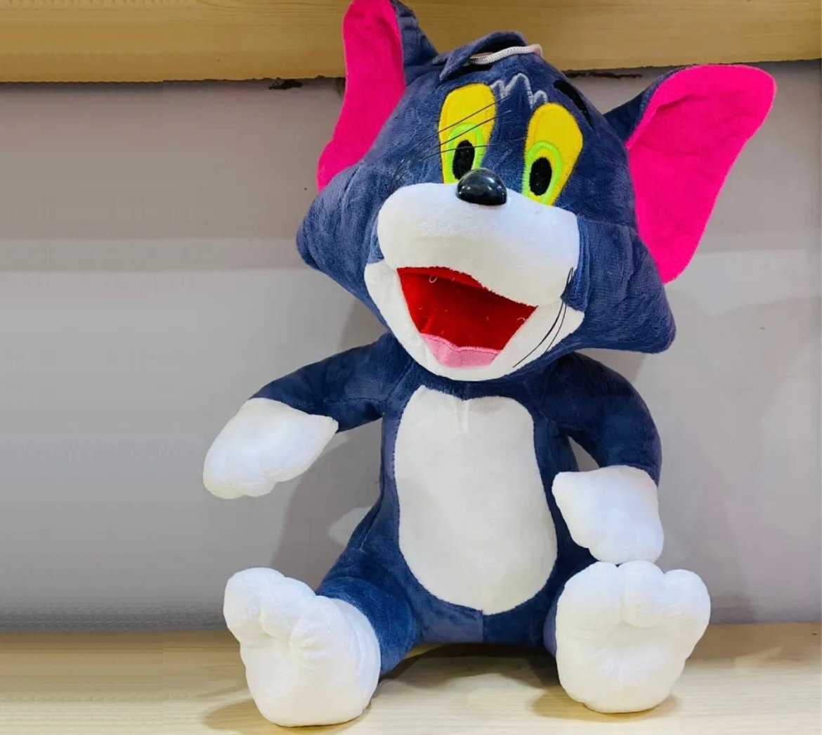 Tom & Jerry Plush Toy Duo – Fun, Soft & Playful Companions for Kids - Image 4